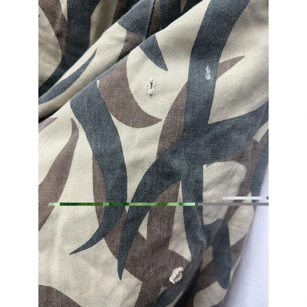 Vintage ASAT Camo Zip Jacket Heavyweight Hunting 90s Y2K Distressed Mens 3XL
